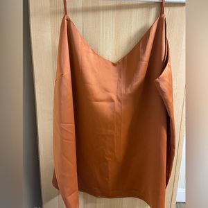 Plus size Basic Satin Strappy Satin